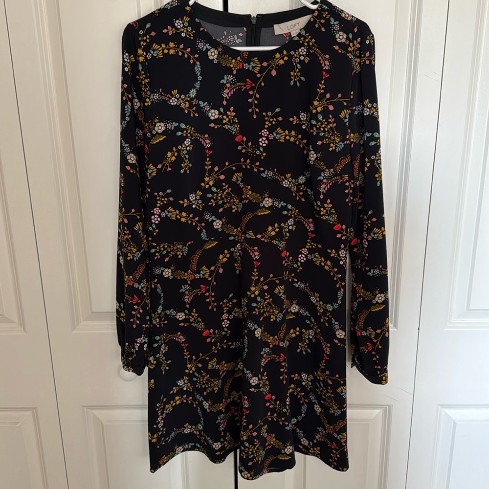 Black Floral Dress